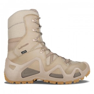 Beige Men's Lowa Zephyr GTX Hi TF Tactical Boots | WS2421-376