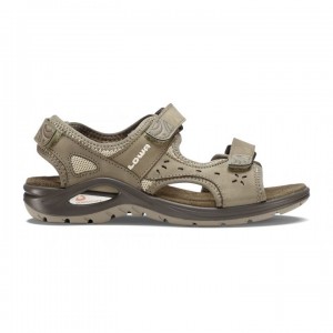 Beige / Brown Women's Lowa Urbano WS Sandals | RU10-763