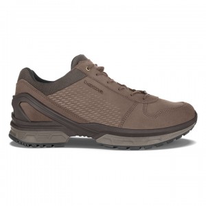 Coffee Men's Lowa Walker GTX Casual Shoes | CP1917-861