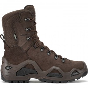 Dark Brown Men's Lowa Z-8S GTX Hunting Boots | AC3220-515