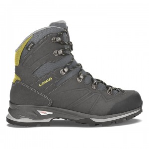 Dark Grey / Olive Men's Lowa Baldo GTX Walking Boots | KD2741-225