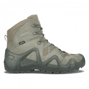 Green Men's Lowa Zephyr GTX Mid TF Tactical Boots | KN1695-743