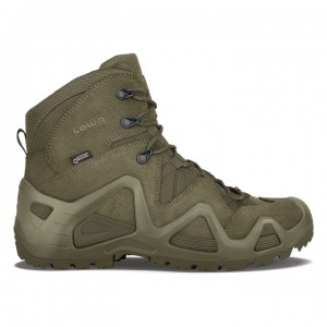 Green Men's Lowa Zephyr GTX Mid TF Tactical Boots | UO1707-376