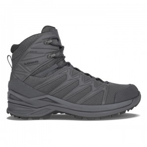 Grey Men's Lowa Innox Pro GTX Mid TF Tactical Boots | JR2289-639