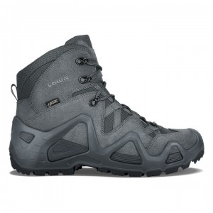 Grey Men's Lowa Zephyr GTX Mid TF Tactical Boots | LU1733-342