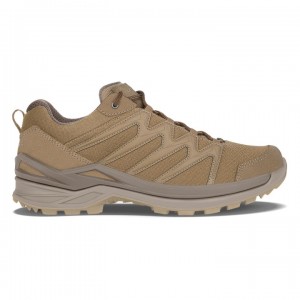 Khaki Men's Lowa Innox Pro GTX Lo TF Tactical Shoes | CV1088-645