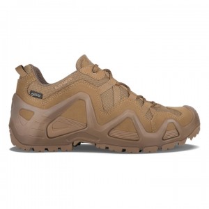 Khaki Men's Lowa Zephyr GTX Lo TF Tactical Shoes | MQ903-397