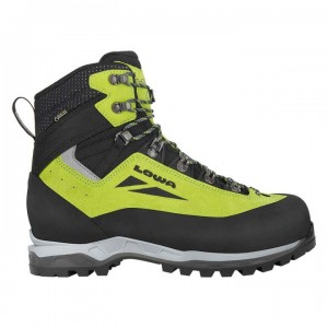 Light Green Men's Lowa Cevedale Evo GTX Mountaineering Boots | EJ3994-914