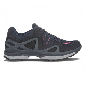 Navy Women's Lowa Gorgon GTX WS Casual Shoes | WA1565-741