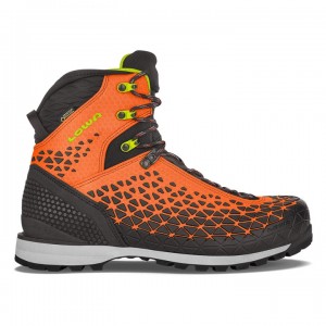 Orange / Black Men's Lowa Alpine SL GTX Mountaineering Boots | HK4064-567