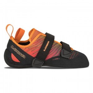 Orange / Light Green Men's Lowa Parrot VCR Climbing Shoes | UL61-322