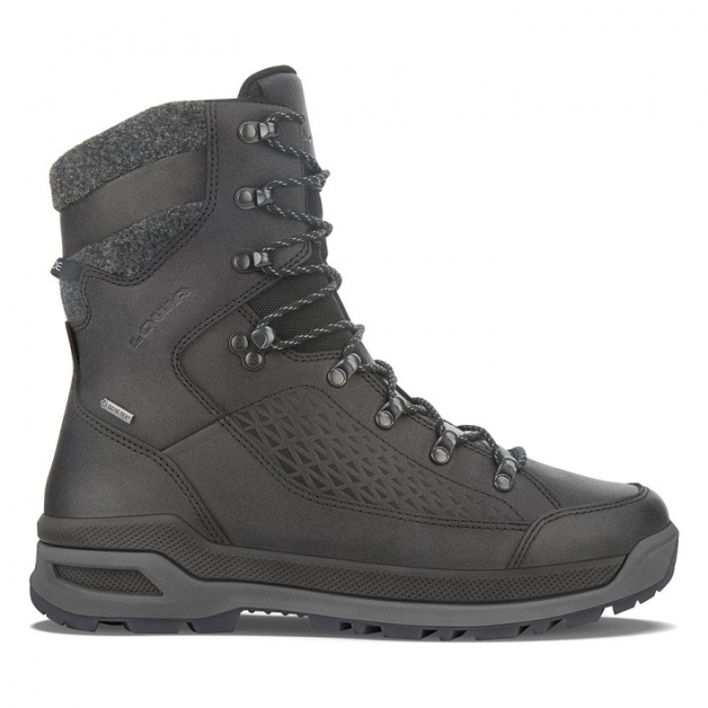 Black Men\'s Lowa Renegade Evo Ice GTX Winter Boots | MN3409-726