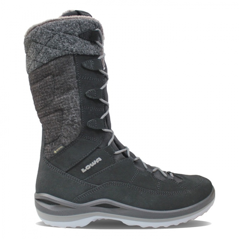 Black / Grey Women\'s Lowa Alba III GTX WS Winter Boots | FQ3160-437