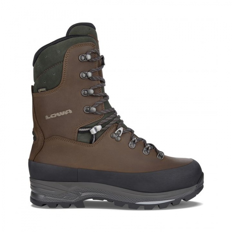 Brown Men's Lowa Hunter GTX Evo Extreme Hunting Boots | LC4023-428