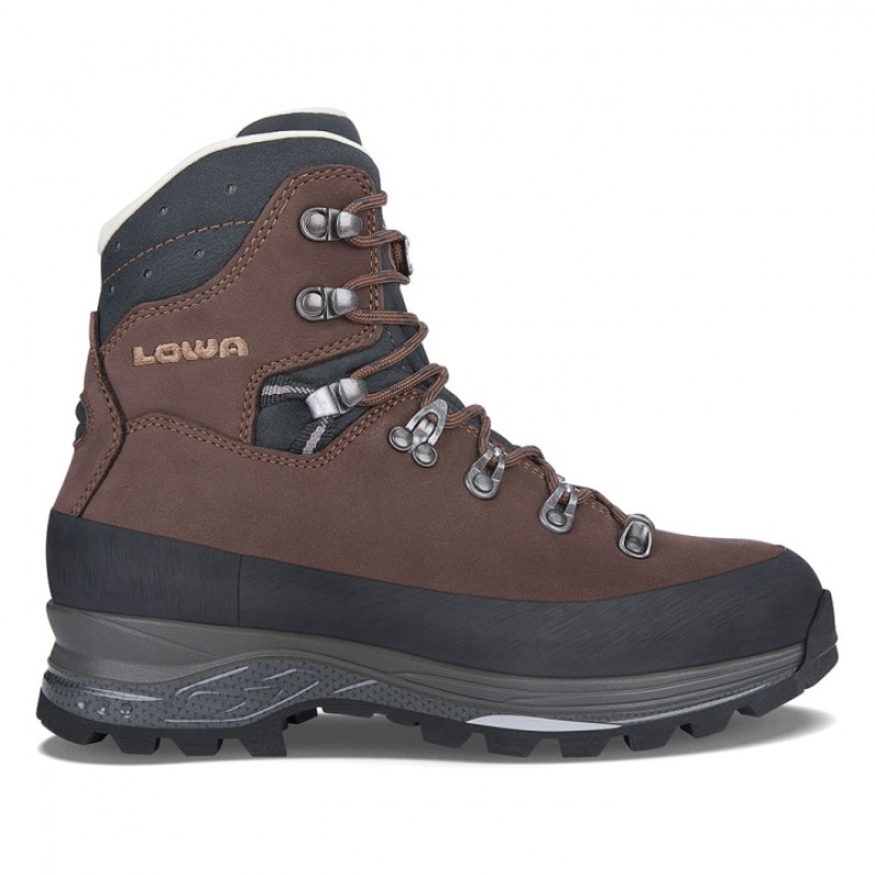 Maroon / Navy Women\'s Lowa Baffin Pro LL II WS Hunting Boots | DC4001-980