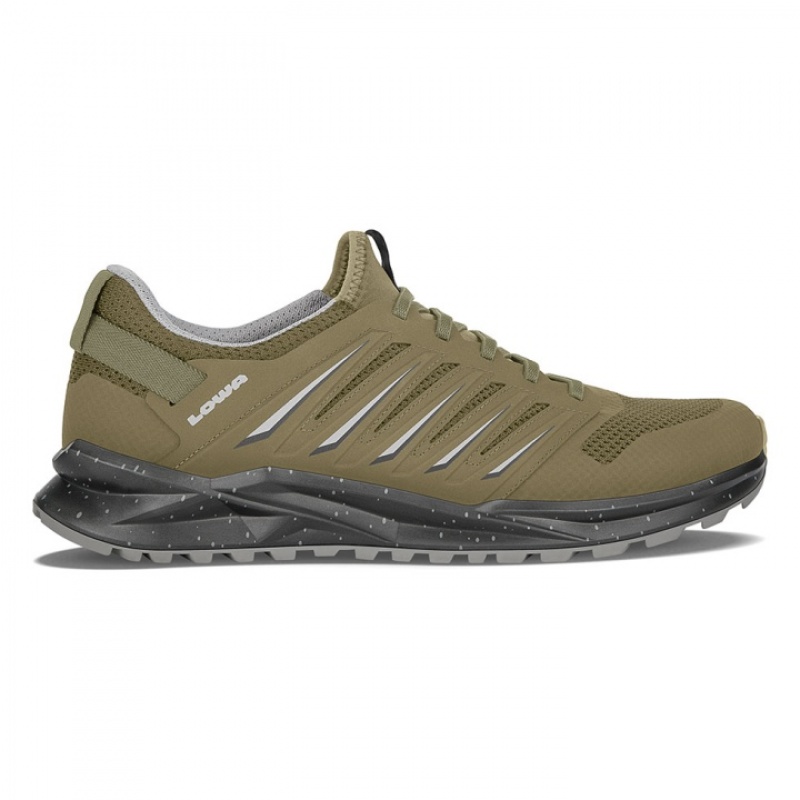 Olive Men\'s Lowa Vento Sports Shoes | KL446-907